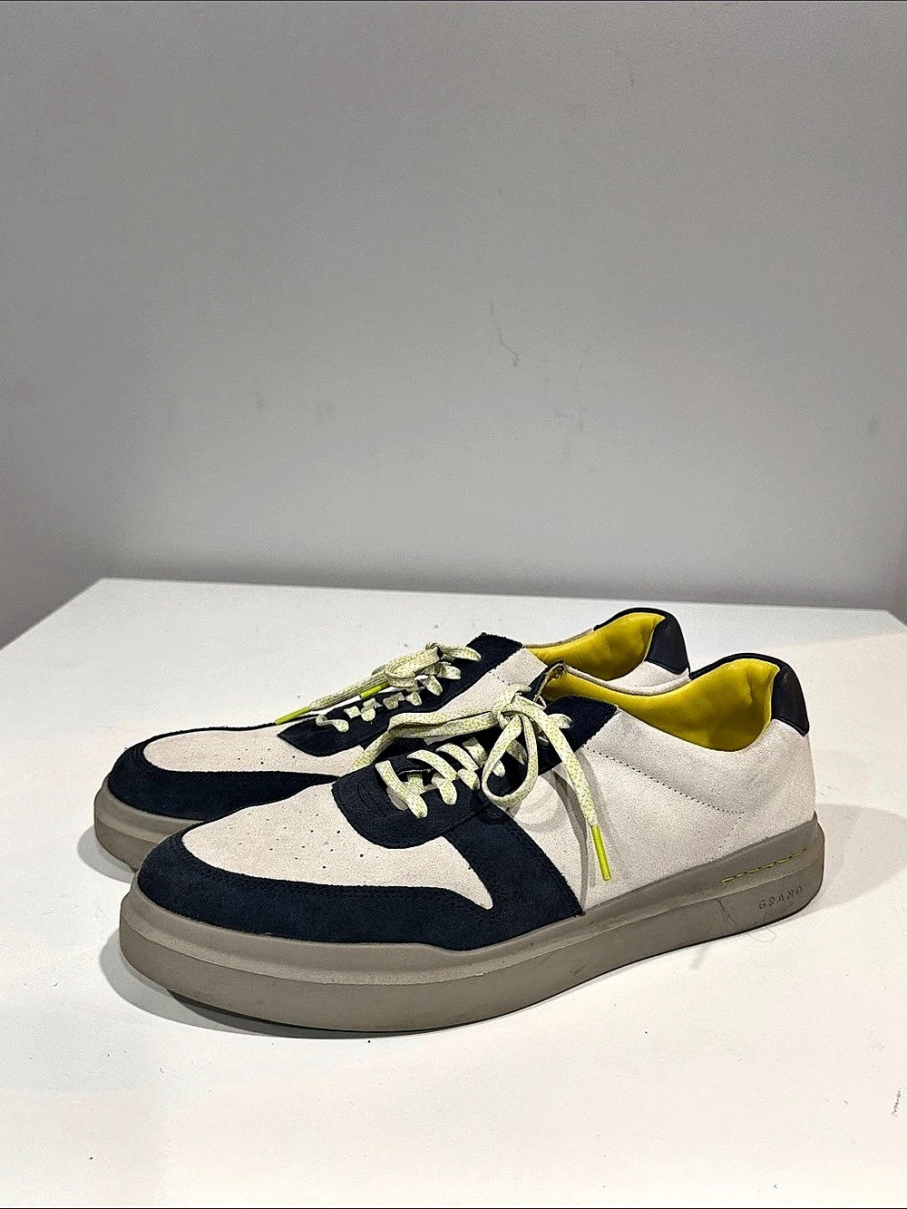Cole Haan and Men's Sneakers White & Black US 12W
